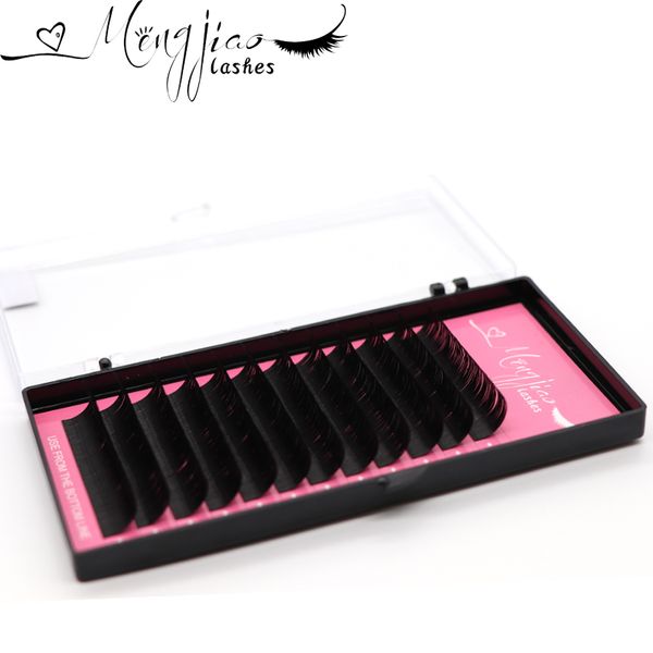 

m&j 3d faux mink eyelashes extension individual eyelashes for building c/d curl extension lashes supplier