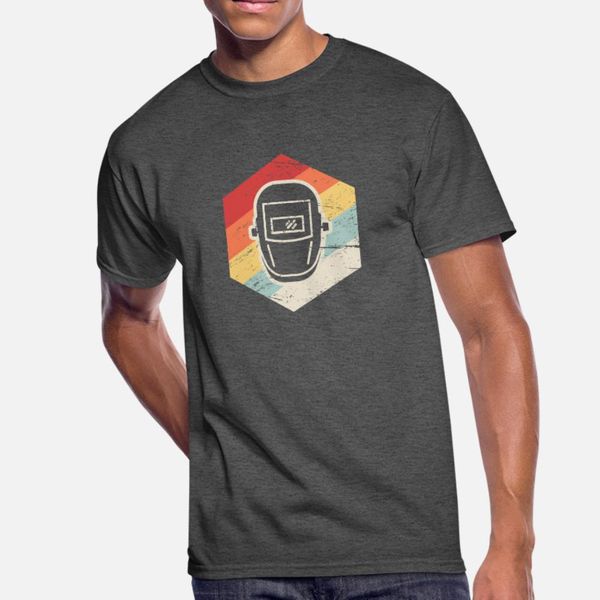 

retro 70s welder icon t shirt men create cotton plus size 3xl letter crazy new fashion spring autumn standard shirt