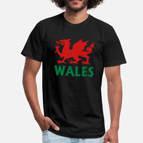 

wales design t shirt men customized tee shirt s-xxxl unique famous comfortable spring pictures shirt