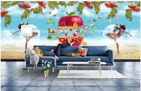 

3d wallpaper custom p mural chinese style modern scenery sunshine bubble dance home decor 3d wall murals wallpaper for living room