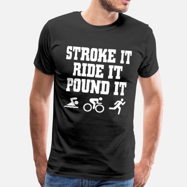 

shake it ride it pound it t shirt men customized 100% cotton crew neck basic solid cute casual summer family shirt