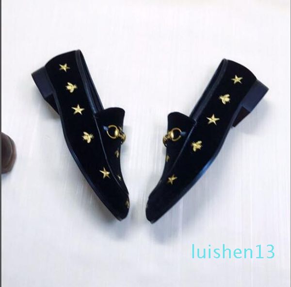 

new arrival brand princetown men loafers flat bottom real velvet sheepskin women casual shoes driving boats loafers l13, Black