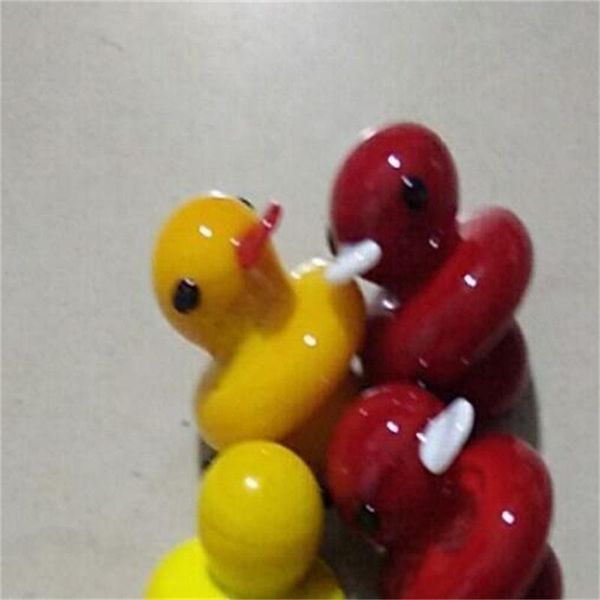 

glass tube cover duck design cap decorate lid onion dome more color lovely children toy red yellow 3cy c1