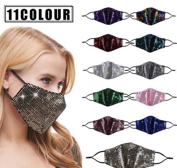 

mask shipping pm2.5 women face sequins mouth reusable bling protective bling fashion dustproof washable dhl masks mask homeindustry ez