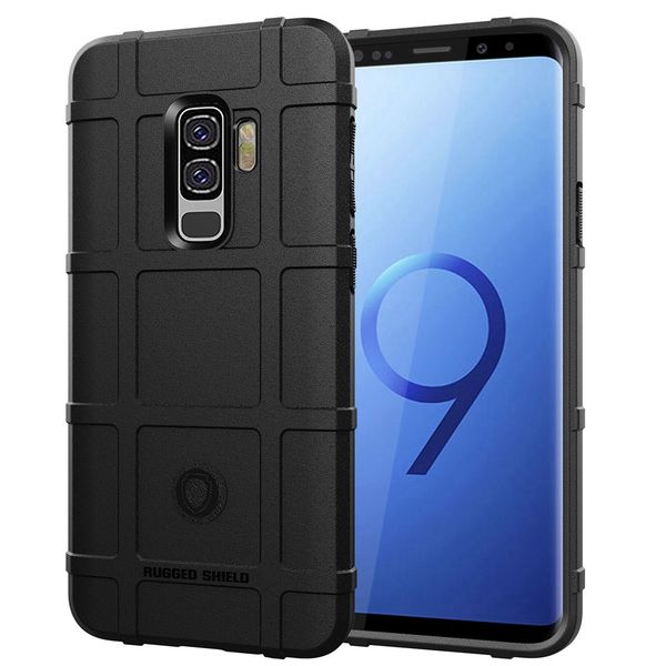 

new rugged shield tpu silicone phone cover for galaxy s8 s9 armor case for samsung s8plus s9plus case coques capa