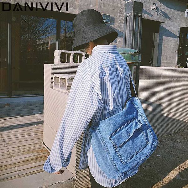 

women's bag 2020 new denim shoulder bag handbag girls messenger fashion ladies crossbody bags for women bolsa feminina