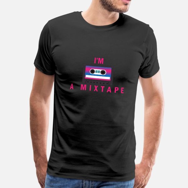 

i'm a mixtape lgbt pride month gay gift t shirt men knitted short sleeve euro size s-3xl clothes famous comical spring original shirt