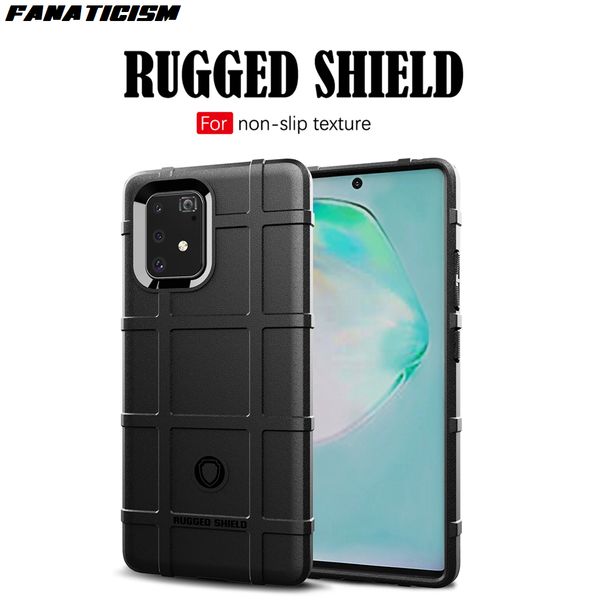 

rugged fiber shield phone cases for samsung galaxy a91 a81 a80 a71 5g a90 armor case soft silicone shockproof back cover