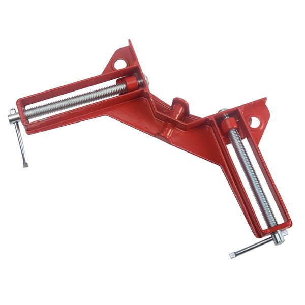 

new 90Â°degree right angle clip picture frame corner clamp woodworking clamping kit, Golden;silver