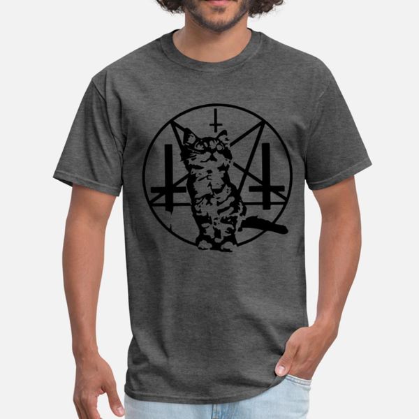 

purrrrr evil satanic cat kitten baphomet baseball t shirt men print short sleeve plus size 3xl outfit fitness comical summer style shirt