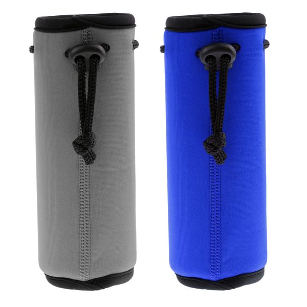 

2pcs неопрена изолированный спорт бутылки воды мешок крышки втулки держатель мешка