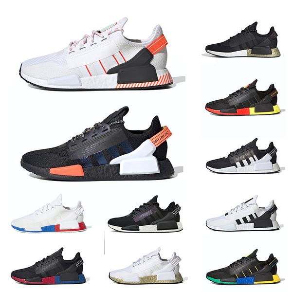 

nmd r1 v2 mens trainers running shoes munich white core black mexico city og classic men women sports sneakers size 36-45 wholesale