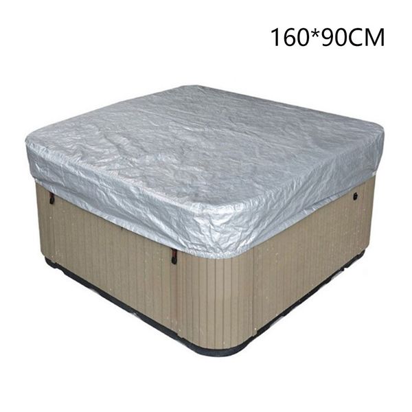 

tub cover outdoor spa foldable swimming pool durable waterproof protector