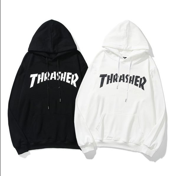 

2020 autumn and winter hoodie european and american new classic letters casual street trend sweater men and women the same hoodie, Black