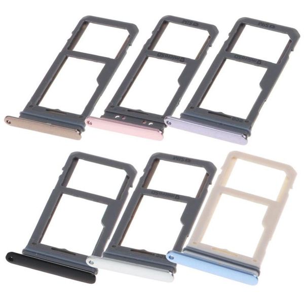 

cgjxs100 %new single sim micro sd memory card tray holder slot replacement for samsung galaxy s8 g950 vs s8 plus g955 50pcs