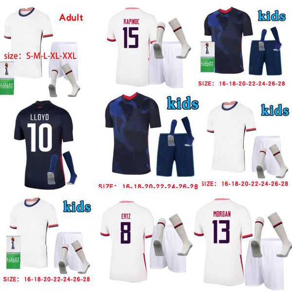 

2021 kids kit+socks us soccer jersey #10 pulisic yedlin bradley soccer shirt united states mens #7 wood dempsey altidore football uniform, Black;yellow