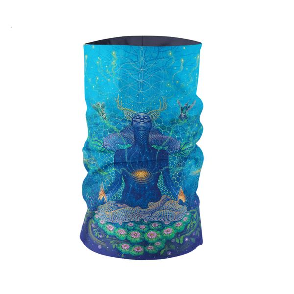 

novel skull starry sky pattern 3d printed women headscarf summer neck gaiter magic sports square handkerchief tube mask 35bq, Blue;gray
