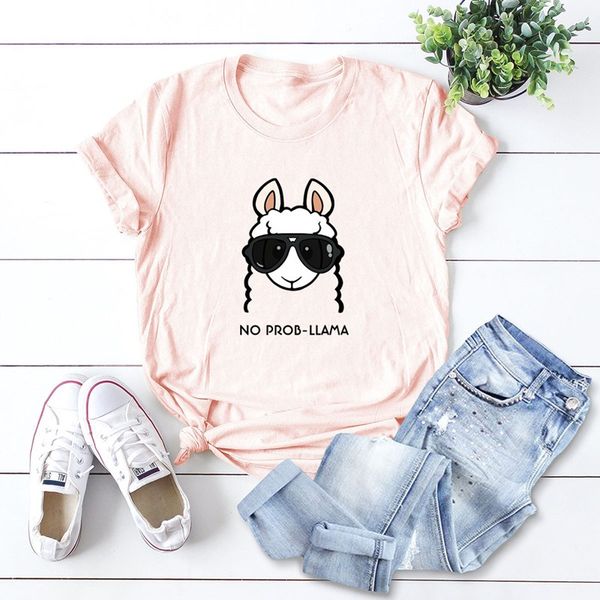 

горячая продажа футболка мода лето творческий designt футболки back off cute sheep печать женщины tee shirt, White
