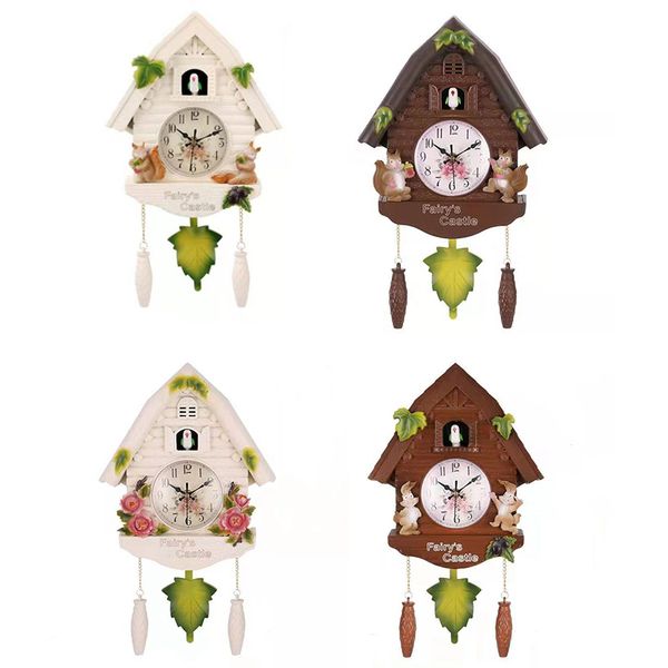 

cute bird wall clock cuckoo alarm clock cuckoo living room watch brief children bedroom decor home day time alarm clocks