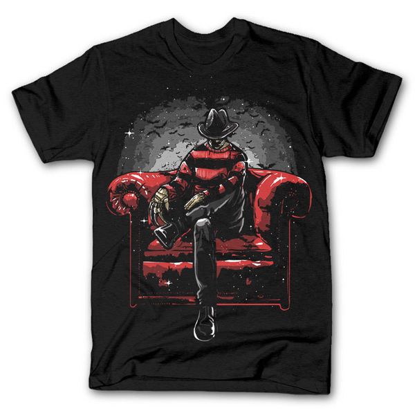 

2019 100% cotton fashion nightmare side settee elm street freddy mashup mens t shirt tees new 2019 tee shirt