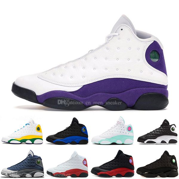 

2020 новый 13 13s кремнем разводят обувь cny мужчин баскетбол hyper royal шапочке и мантии чикаго лейкерс соперники лейкерс мужские спортивн, White;red