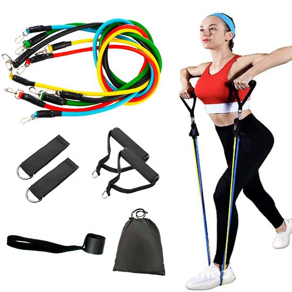 

fitness equipment rubber expander workout exercise training band yoga pull rope resistance bands home gyms workout elastic pull rope