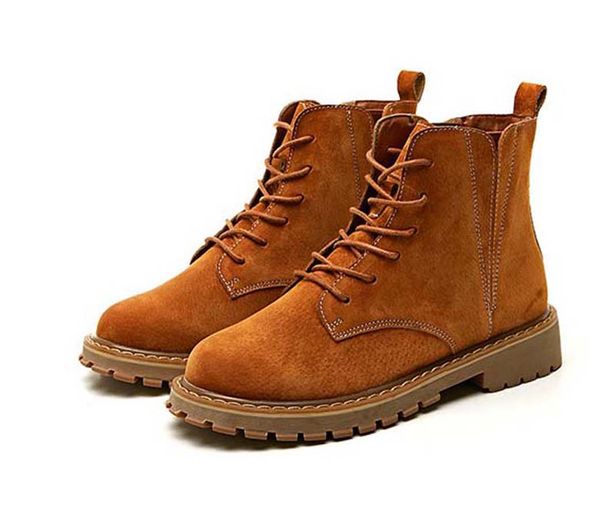 

fashion leather star women shoes woman leather short autumn winter ankle fashion brand women boots 01 px102, Black