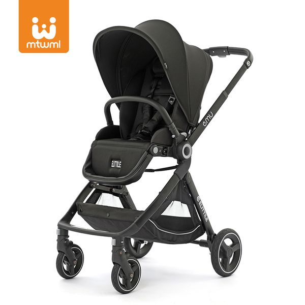 

mtwml baby stroller trolley car folding baby carriage 2 in 1 buggy lightweight pram europe stroller original pushchair plane