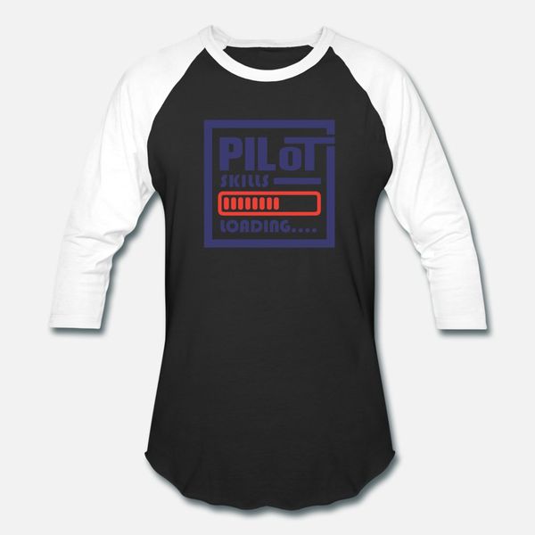 

pilot skills loading aviation pilot training t shirt men create 100% cotton round neck novelty anti-wrinkle breathable summer trend shirt