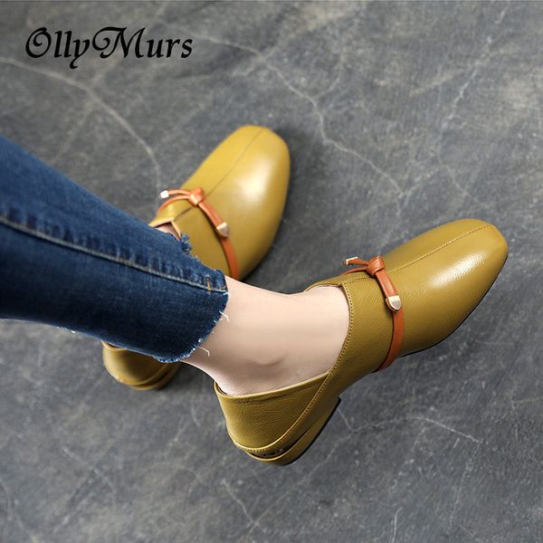 

ollymurs women flats square toe slip on flat shoes woman loafers bowtie ballet flats oxford shoes ladies zapatos mujer 2020 new, Black