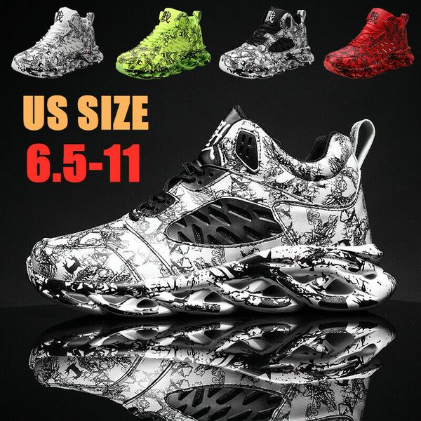 

damyuan fashion men comfortables breathable non-leather casual lightweight running wear-resistant gym shoes sneakers jogging, Black