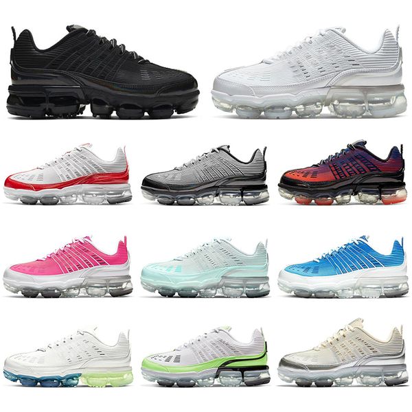 

vmp 360 running shoes for men women bubble pack triple white black hyper pink university red mens trainer athletic sports sneakers, White;red