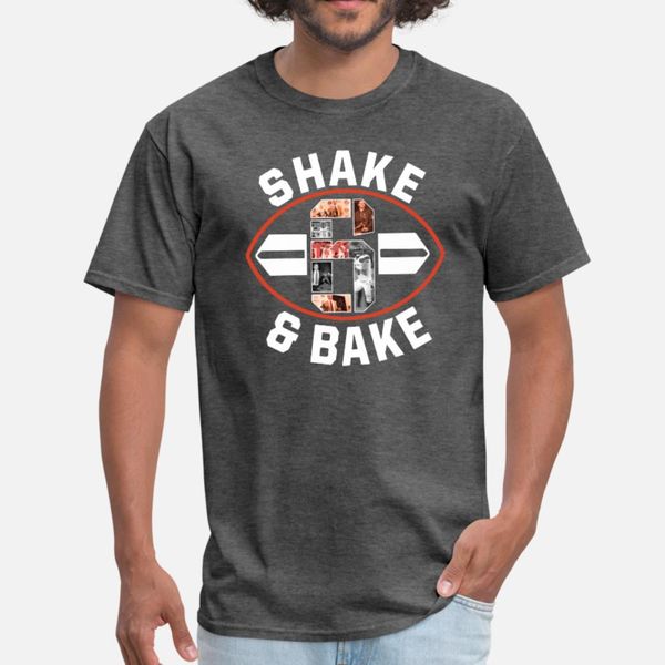 

shake and bake game sport teamwork funny favorite t shirt men designer tee shirt plus size 3xl trend fitness new style spring autumn shirt
