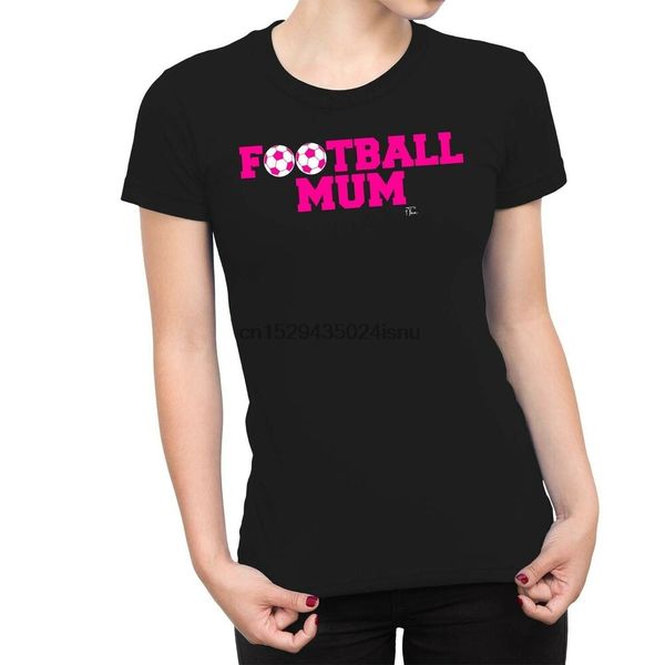 

womens football mum t-shirt