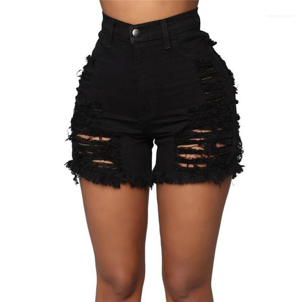 

jeans casual mid waist natural color women jean shorts women designer clothes women jeans fashion washed hole panelled, Blue