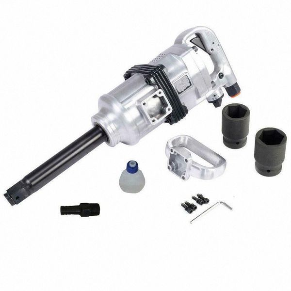 

1" air impact wrench gun long shank commercial truck mechanics 14kg g9wz#
