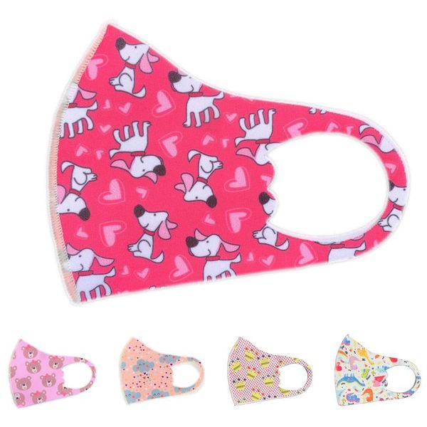 

маски для лица детей защитных детей мальчики девочка мультфильм mouth anti-dust ice шелкового дышащих ушного моющихся многоразовые маски dhf