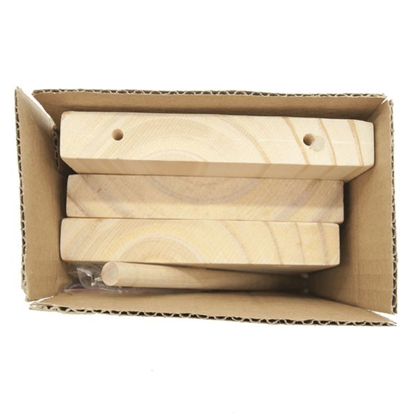 

rotatable yarn sewing tool for thread knitting wooden bobbin ribbons empty spool