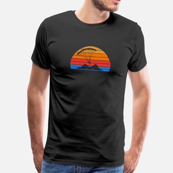 

paragliding paraglider aviation design t shirt men custom tee shirt size s-3xl homme fitness basic spring outfit shirt