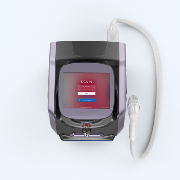 

promotion for permanent fast hair removal depilation laser 808nm diode laser device painless hair removal laser machine, Black