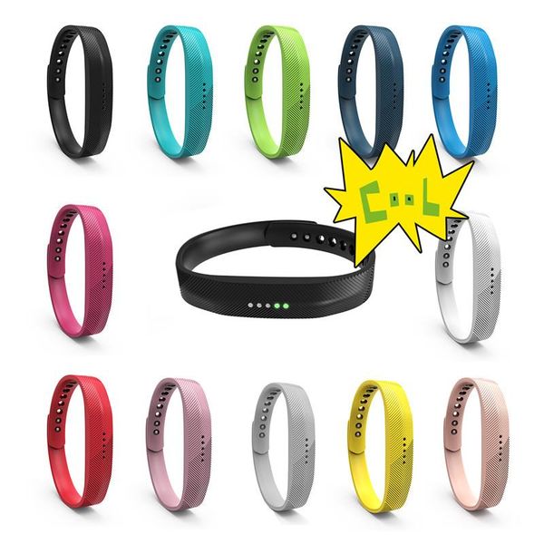 

cgjxssoft sport silicone wrist strap watchband for fitbit flex 2 all -day activity smart track fitness wristband