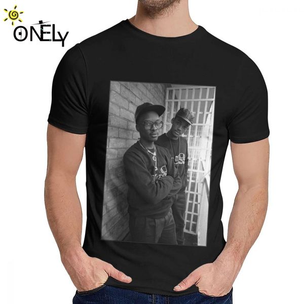 

100% cotton fresh prince and jazzy jeff t-shirt man's new custom leisure o-neck tee