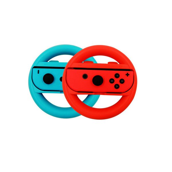 

game controller steering wheel bracket for switch joy-con handle 2 styles one pack of two pieces wrist strap & does not contain game handle