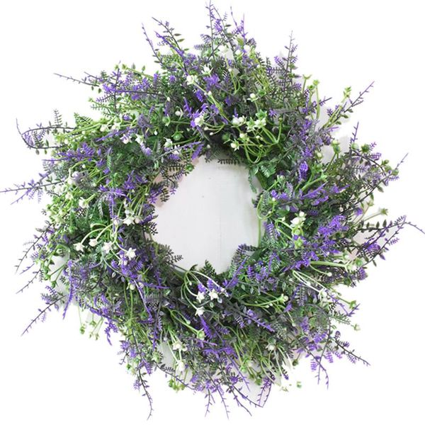 

albizia garland american wedding decoration supplies lavender garland pendant window decoration props grass ring