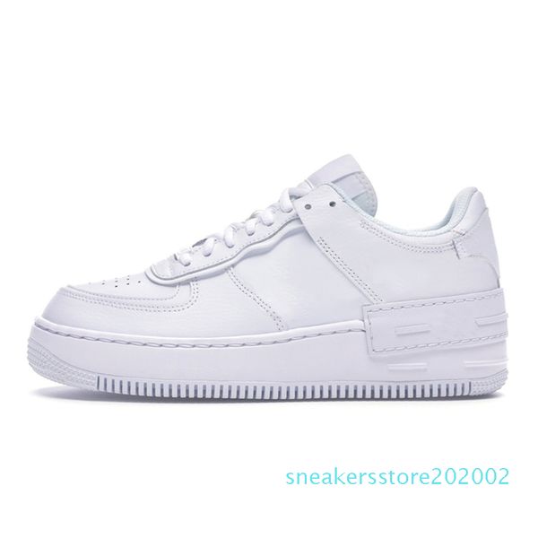 

2020 platform men women casual shoes shadow skateboard skate classic triple white black tropical twist mens trainer sports sneakers s02