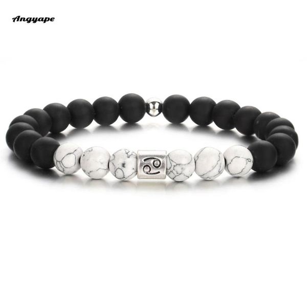 

angyape 2020 fashion vintage handmade beads volcanic stone bracelets for women charm cuff bracelets bangles couple bracelet, Golden;silver