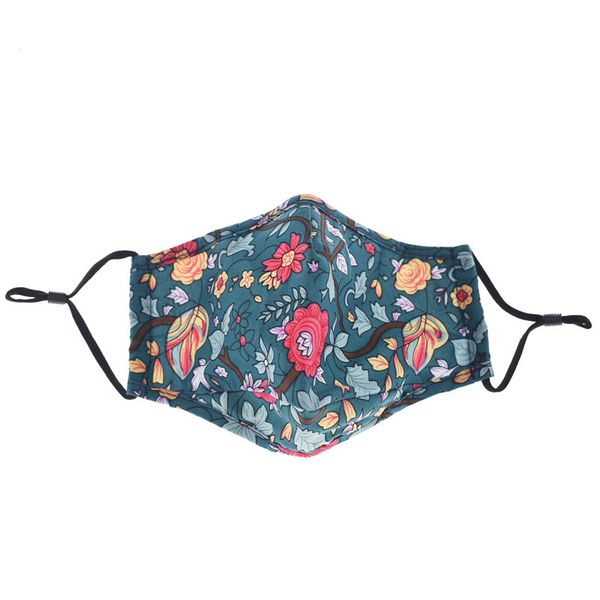 

small floral cotton face mask mouth nose protection cotton masks washable fashion anti-dust masks dust proof