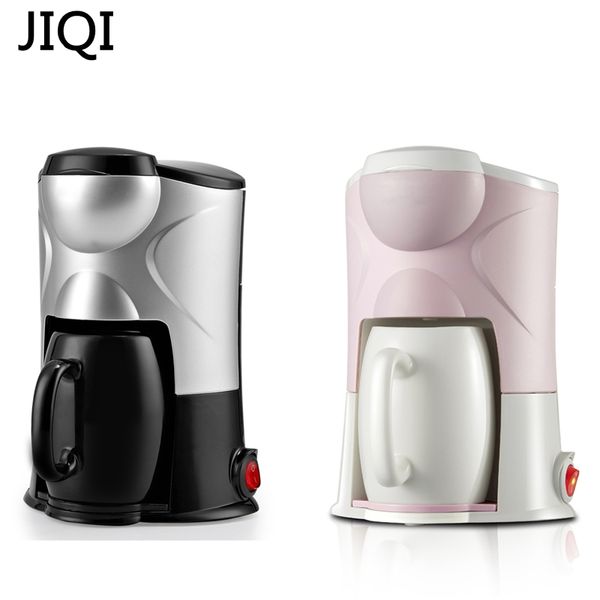 

coffee makers jiqi maker drip type machine semi-automatic cafe americano espresso household cappuccino latte 220v 300w