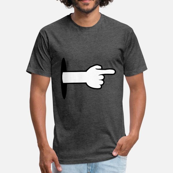 

loch wand boden arm hand comic cartoon zeigen zeig t shirt men print 100% cotton euro size s-3xl trend crazy building summer style shirt