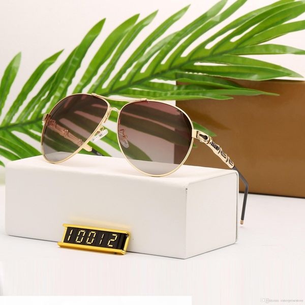 

men women 10012 sunglasses new retro full frame glasses famous eyewear brand designer luxury sun glasses vintage eyeglasses original box, White;black
